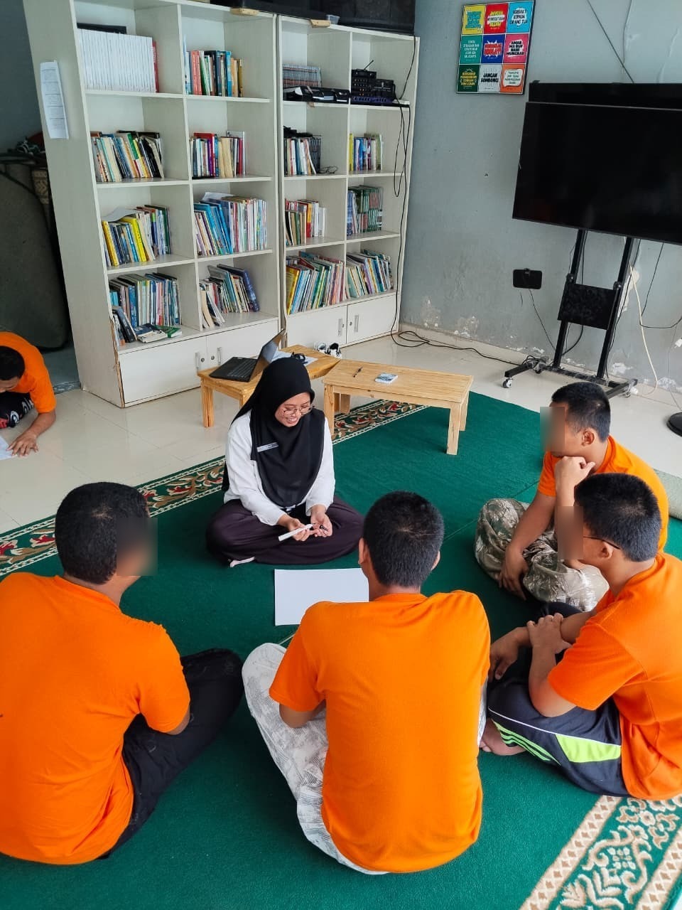 Kegiatan Konseling Kelompok “Be A Buddy, Not A Bully” di LPKA Kelas II Jakarta