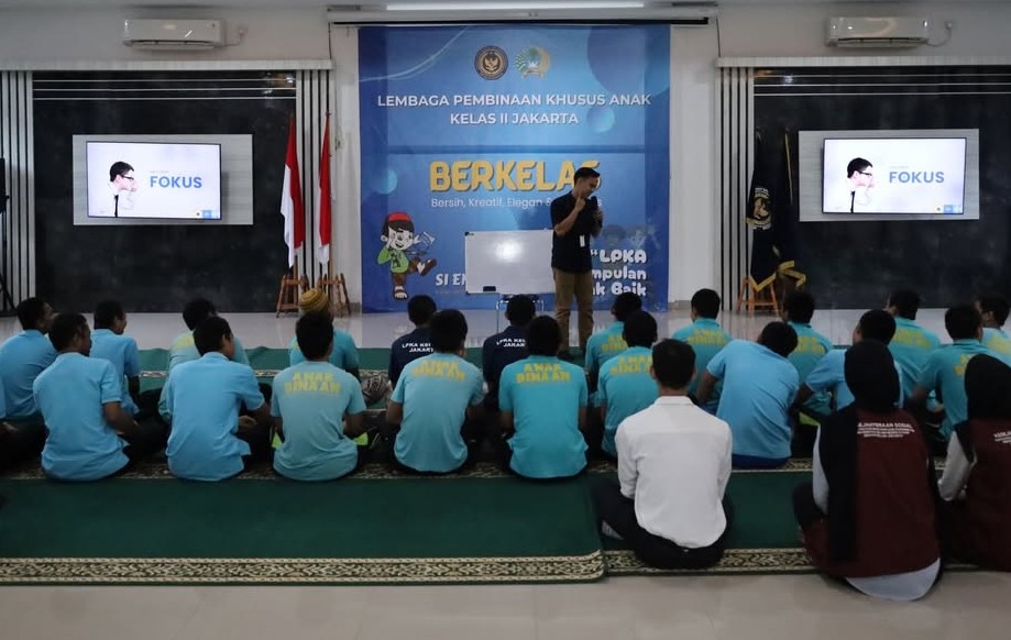 LPKA Kelas II Jakarta Gelar Psikoedukasi “Siap Mandiri Pasca Bebas” Bersama Calon Psikolog Universitas Gunadarma